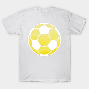 Soccer Ball Yellow T-Shirt